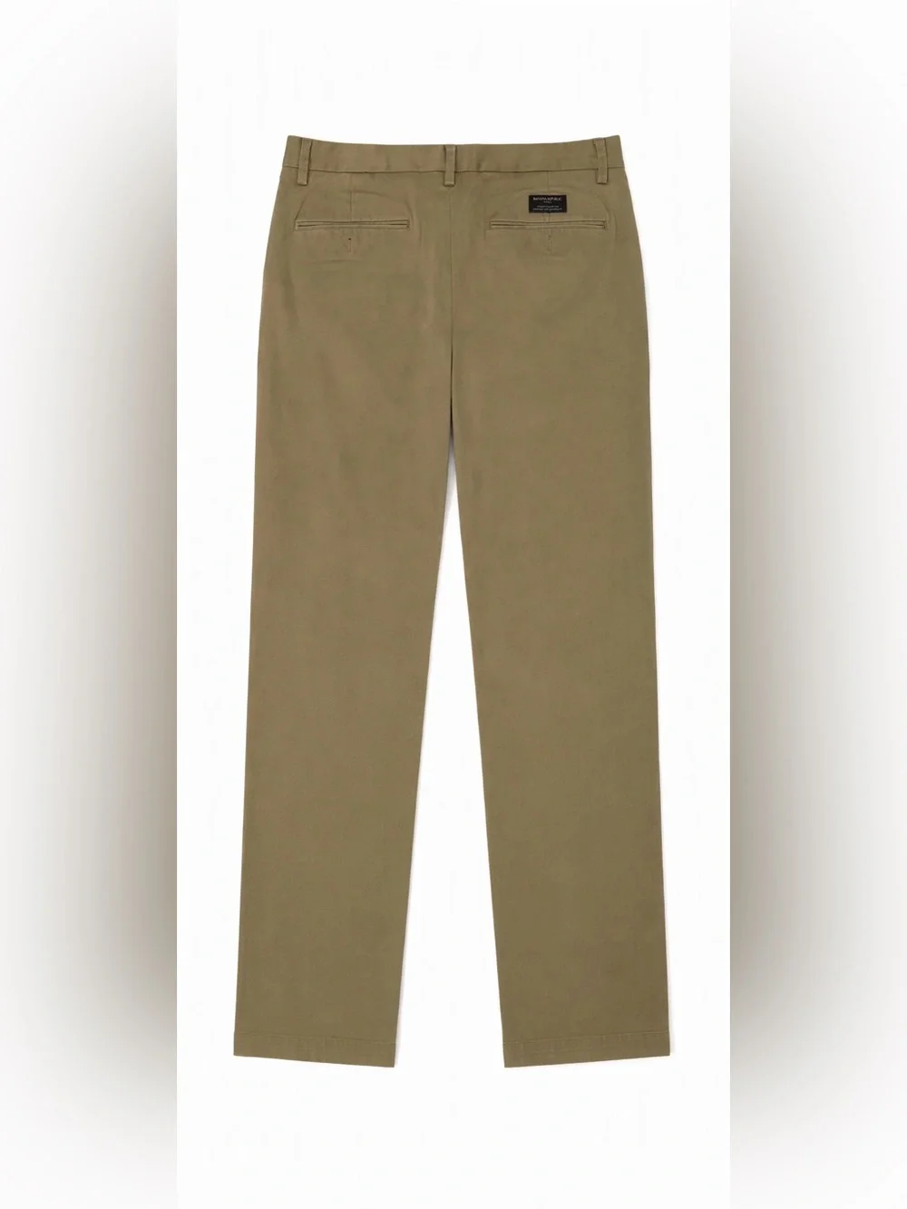 Banana Republic Aiden Chino Pants Mens 32x32 Khaki Tan Slim Fit Stretch